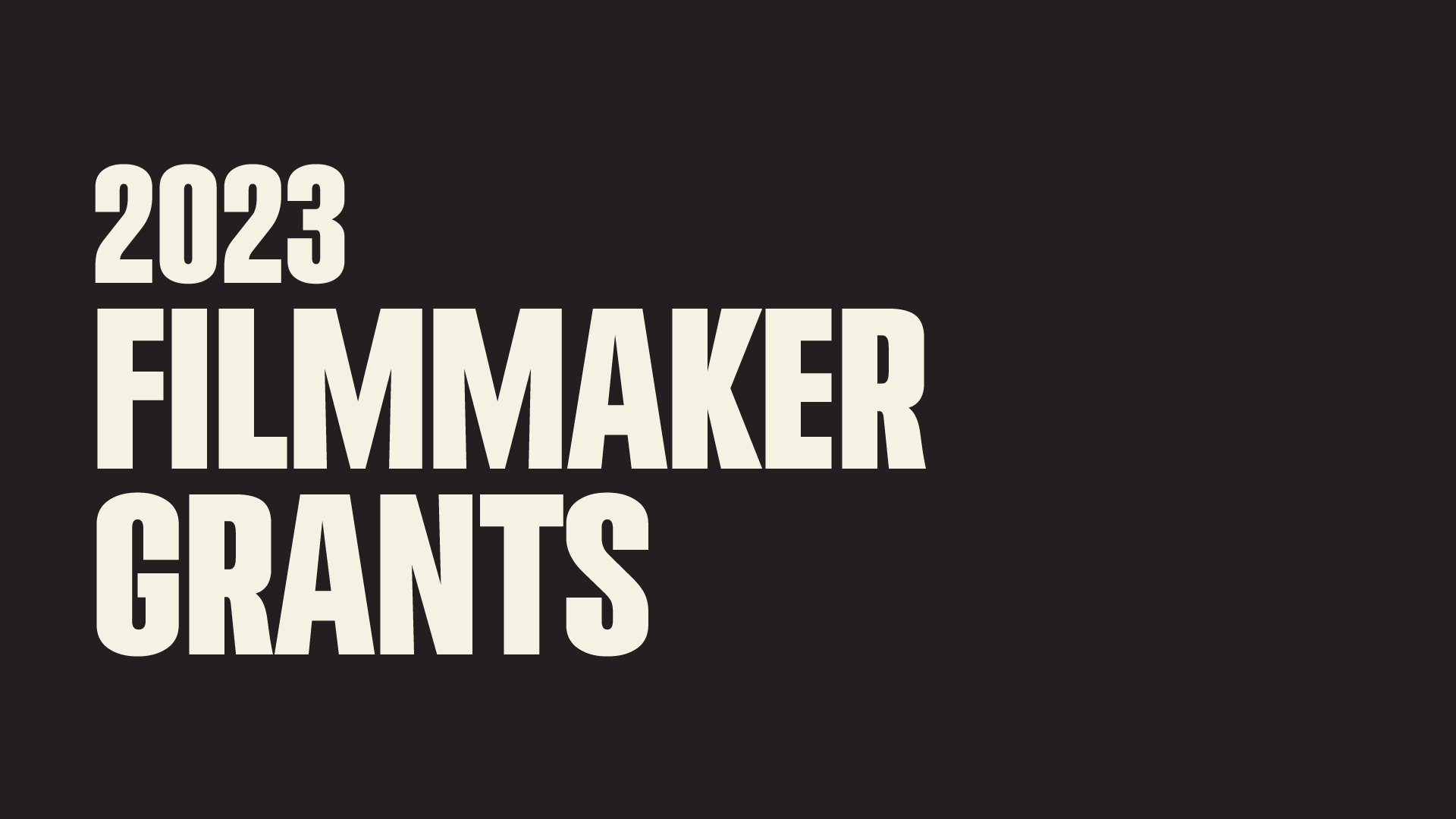 2023 JFI Grants